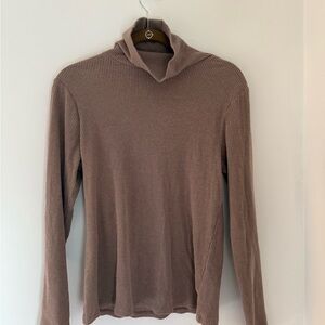 Old Navy Women’s Taupe Turtleneck Sweater